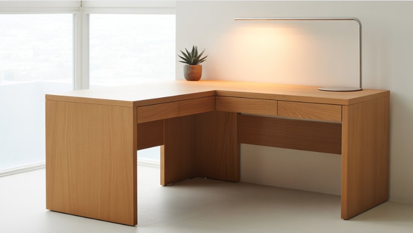 l shaped desk