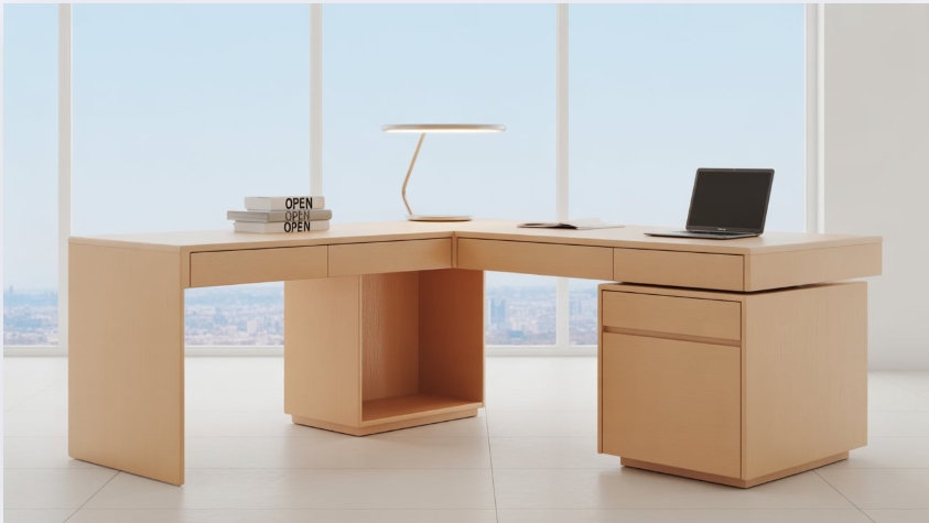 l shaped desk