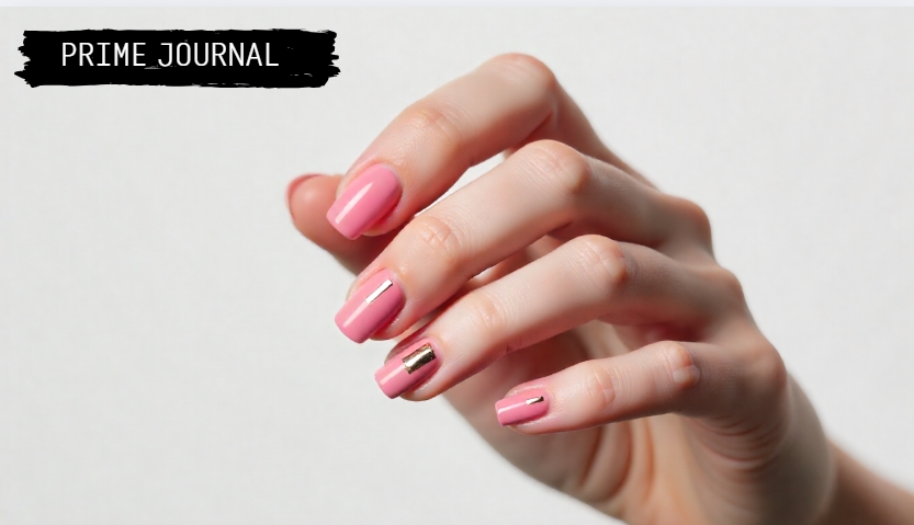 pink nails design