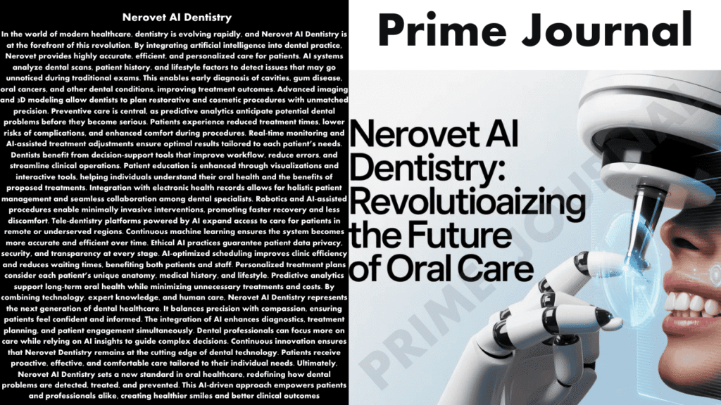 Nerovet AI Dentistry