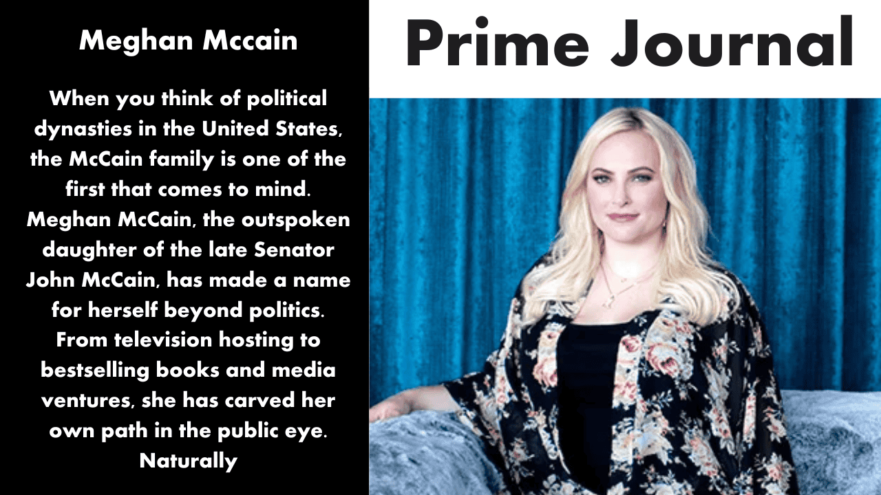 Meghan McCain Net Worth