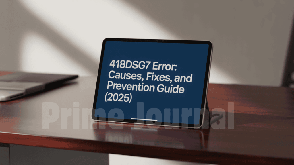 418dsg7 Error