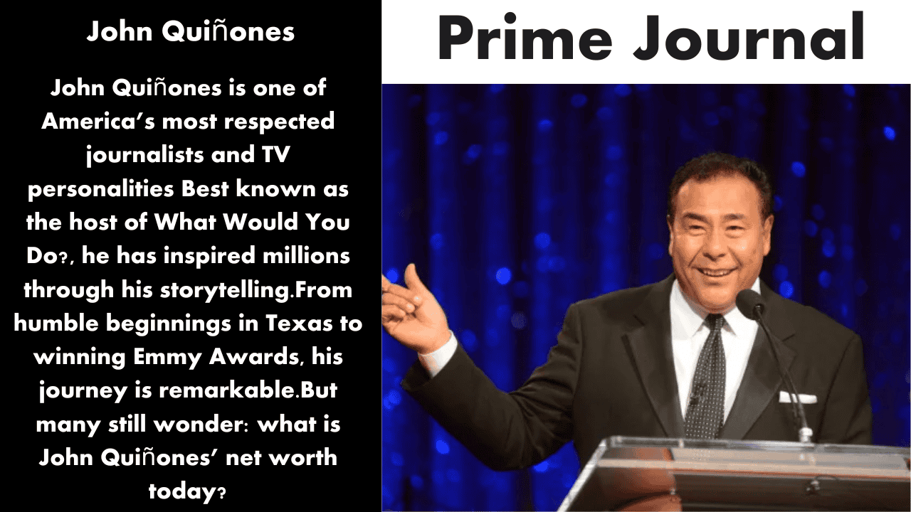 John Quiñones Net Worth