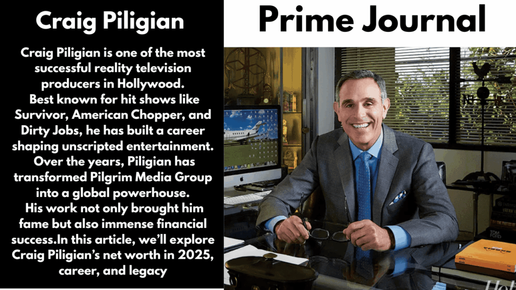 Craig Piligian Net Worth 2025