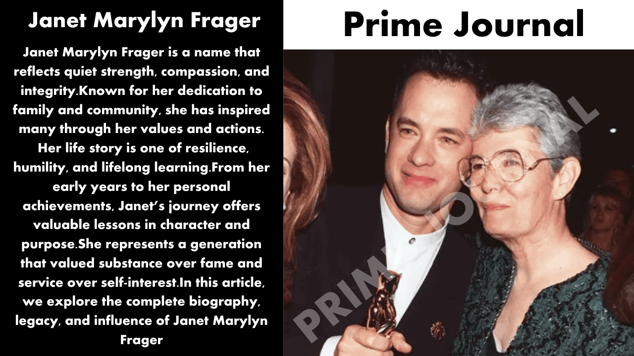 Janet Marylyn Frager