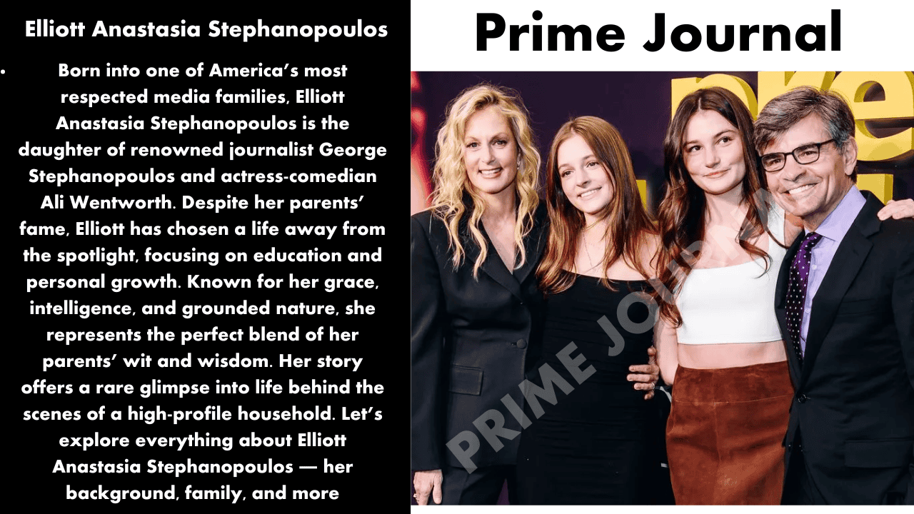 Elliott Anastasia Stephanopoulos