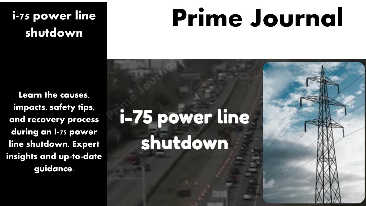 i-75 power line shutdown