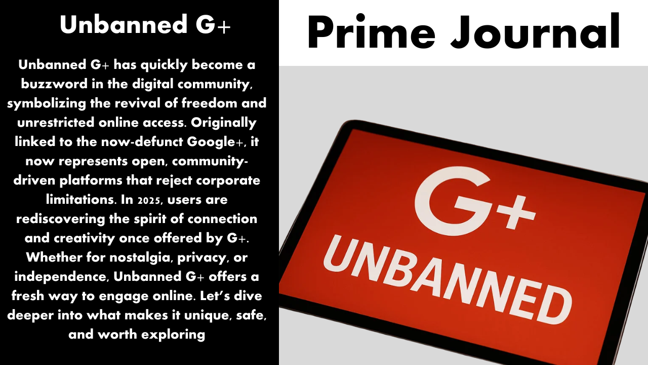 Unbanned G+