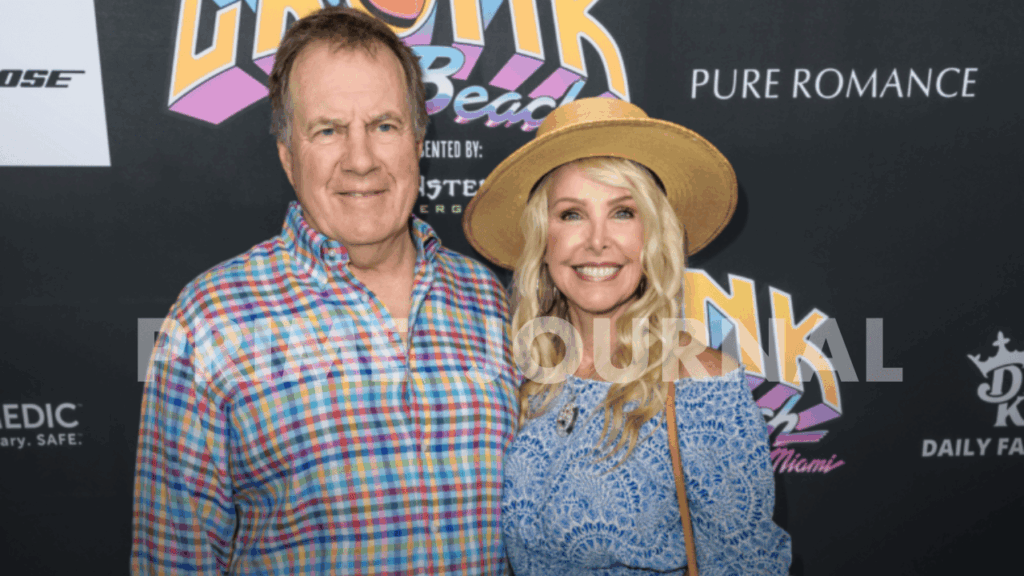 Debby Clarke Belichick smiling during a public event