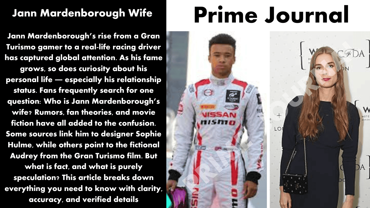 Who Is Jann Mardenborough’s Wife