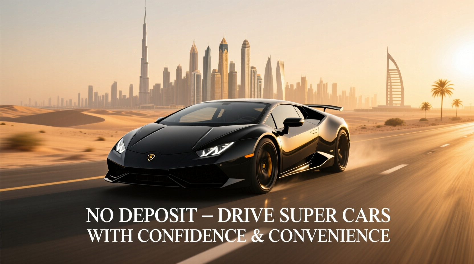 Sports Car Rental Dubai No Deposit – Drive Supercars with Confidence & Convenience