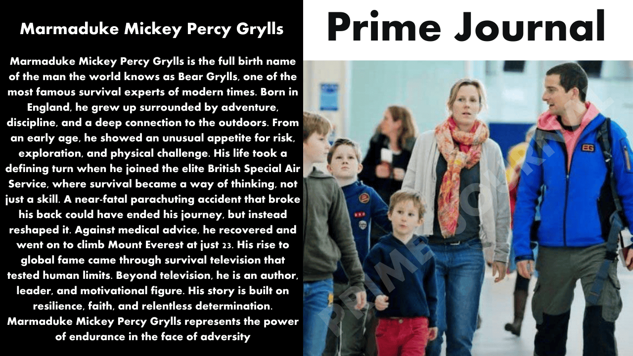Marmaduke Mickey Percy Grylls