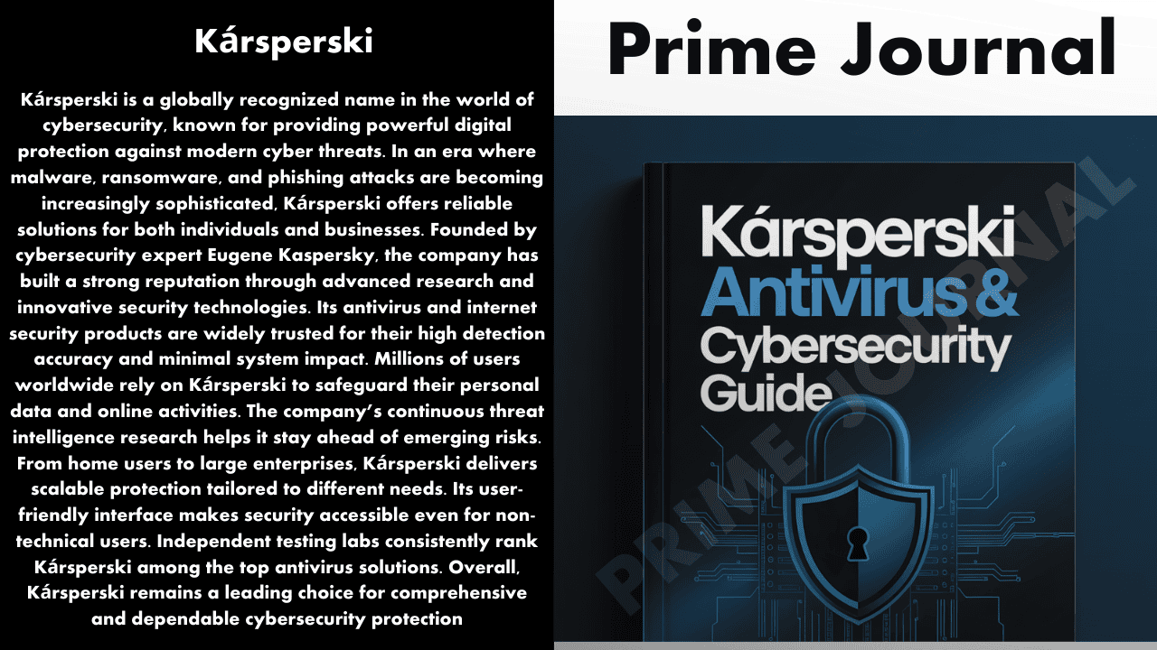 Kársperski Antivirus & Cybersecurity Guide