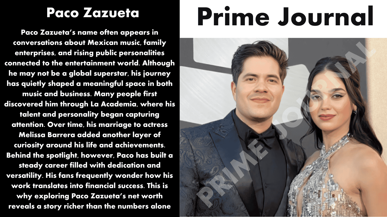 Paco Zazueta Net Worth