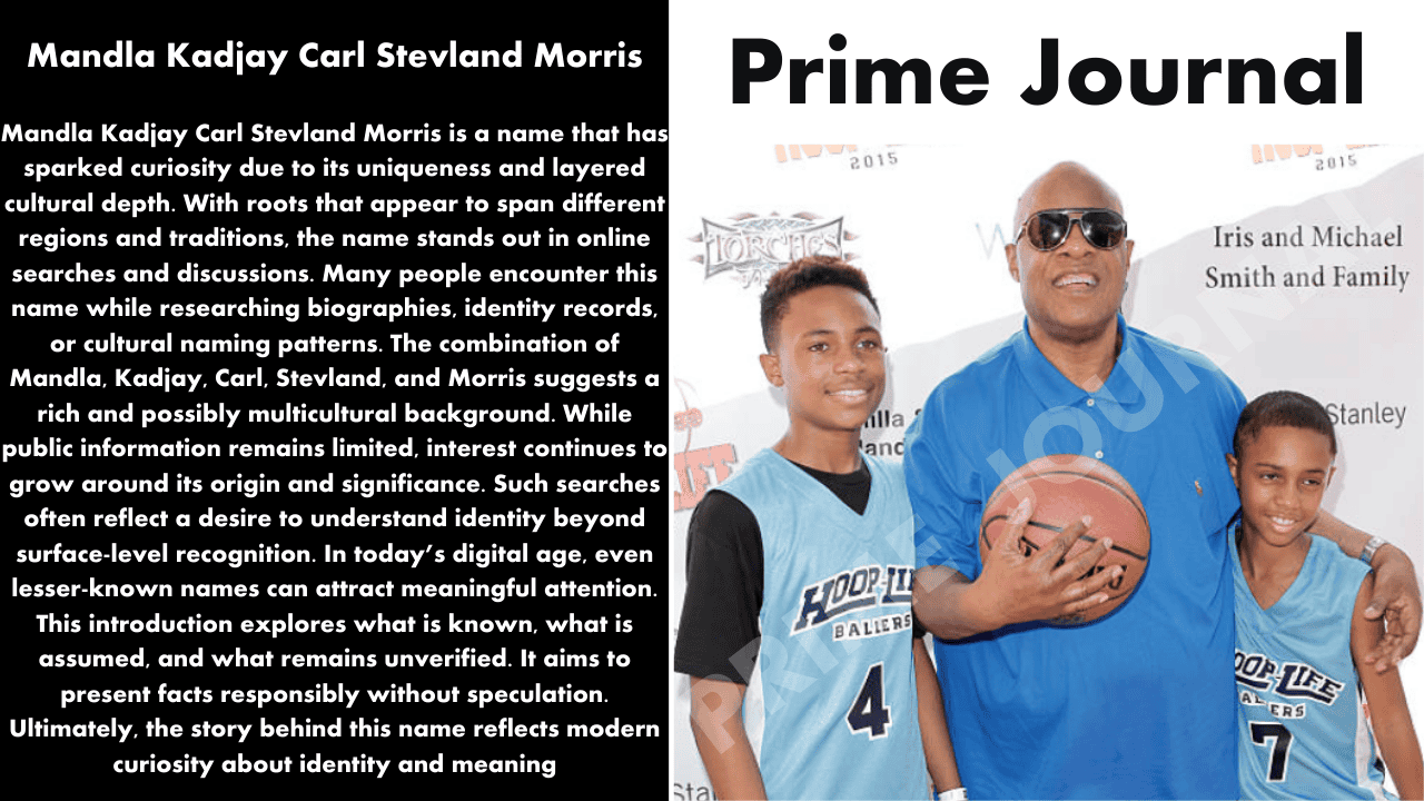 Mandla Kadjay Carl Stevland Morris