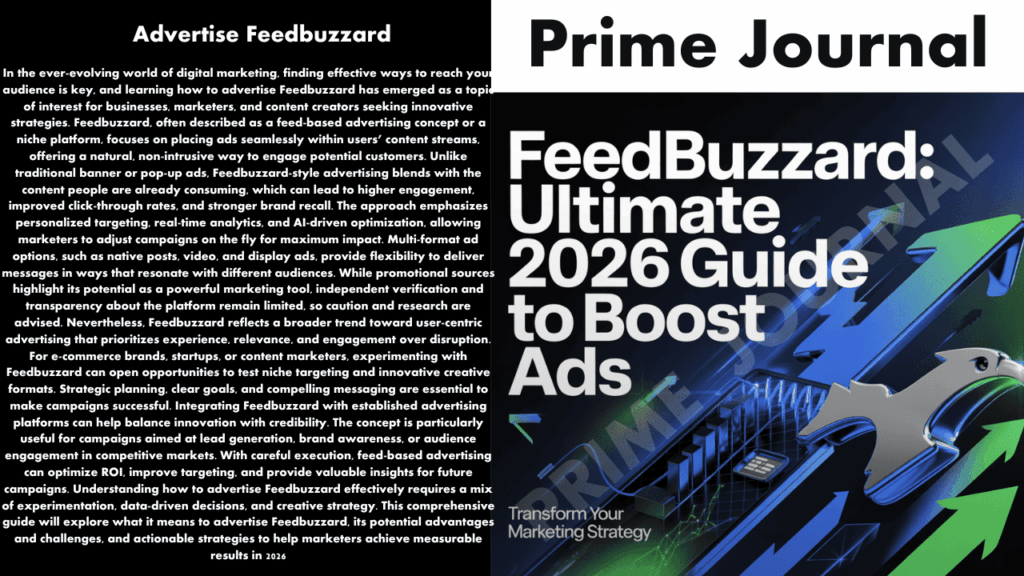Advertise Feedbuzzard