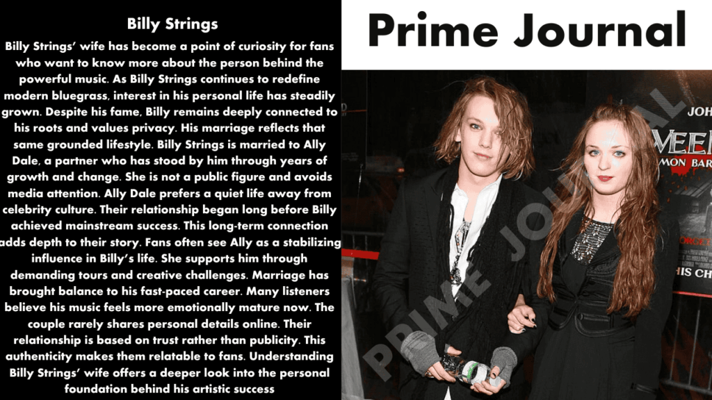 Billy Strings Wife