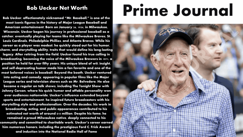 Bob Uecker Net Worth