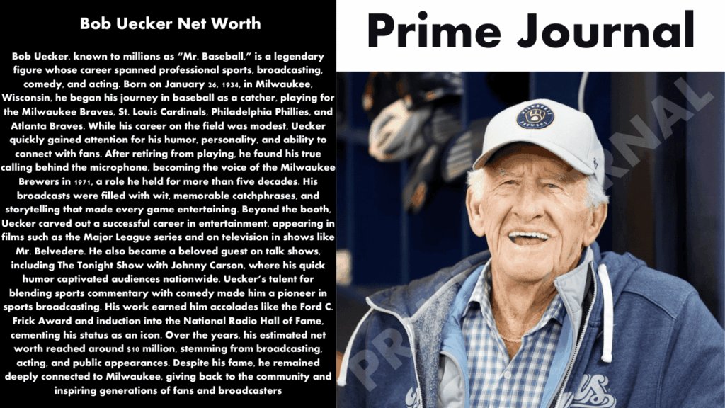 Bob Uecker Net Worth