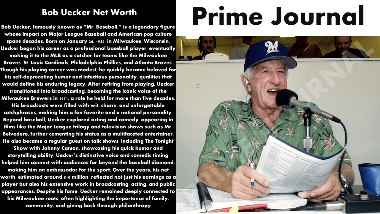 Bob Uecker Net Worth