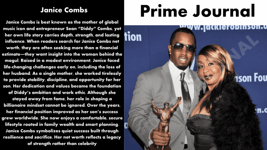 Janice Combs Net Worth