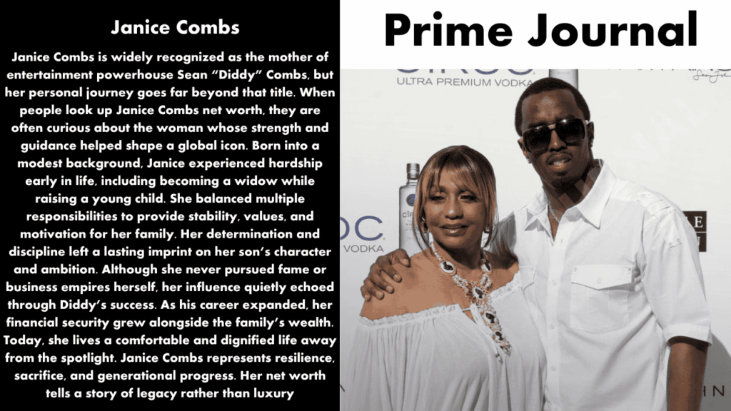 Janice Combs Net Worth