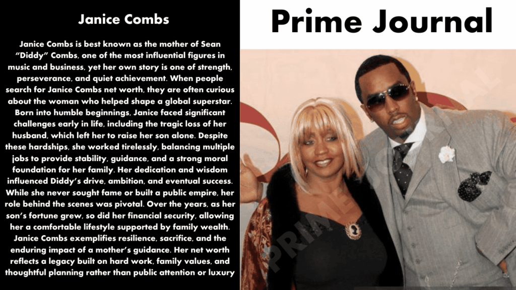 Janice Combs Net Worth