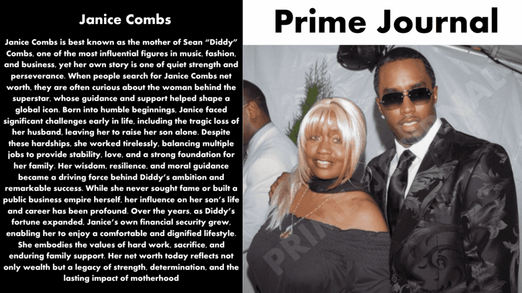 Janice Combs Net Worth
