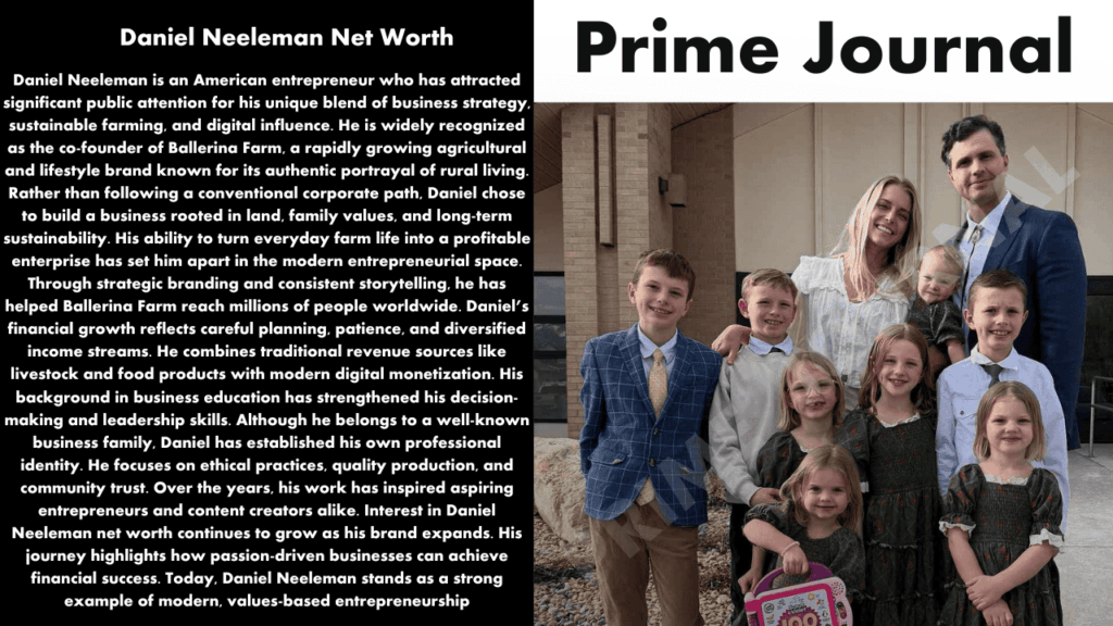 Daniel Neeleman Net Worth