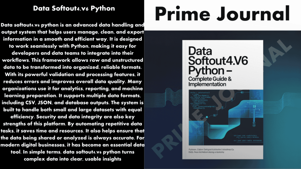Data Softout4.v6 Python