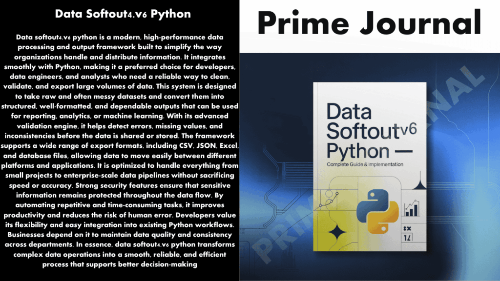 Data Softout4.v6 Python