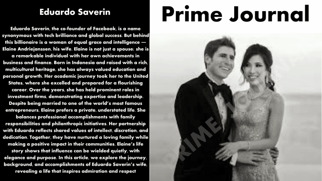 Eduardo Saverin Wife