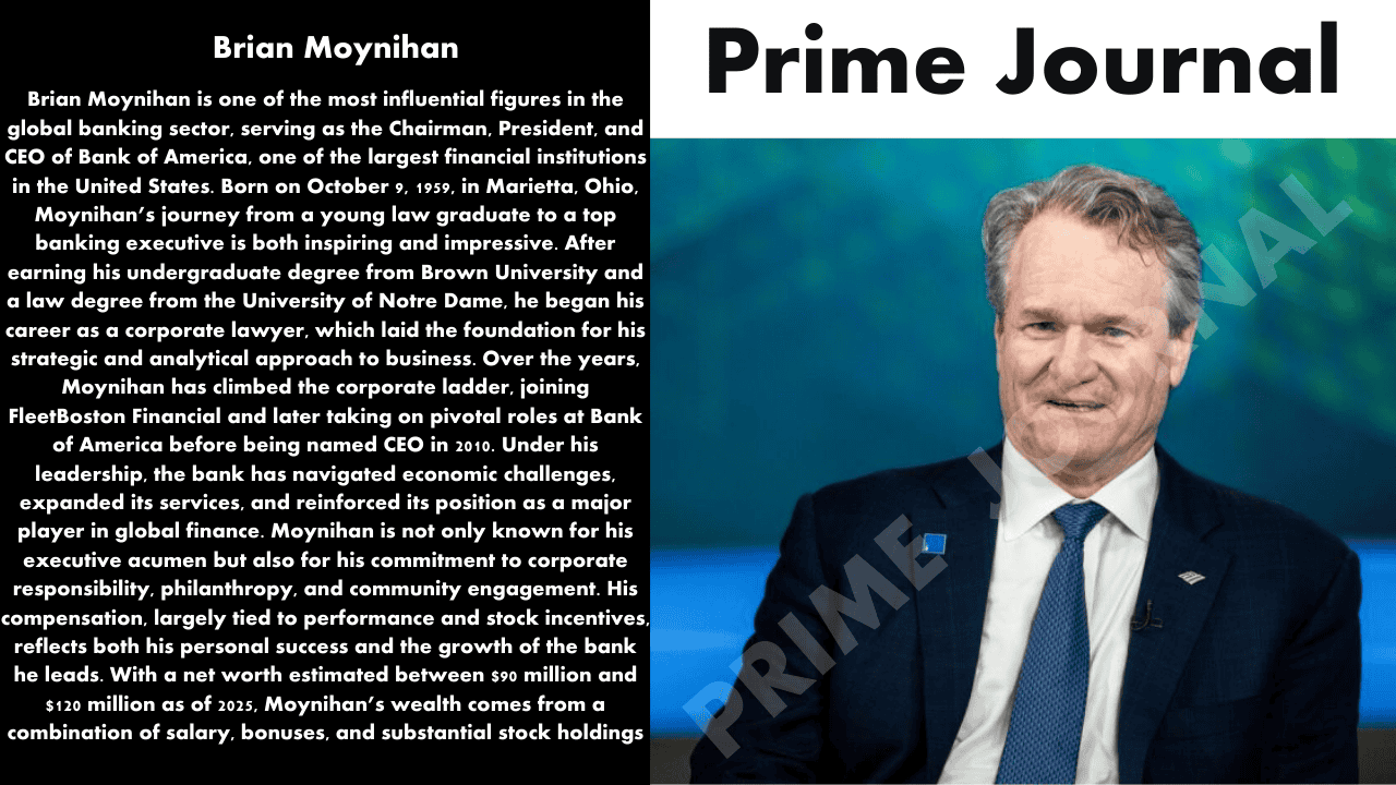 Brian Moynihan Net Worth