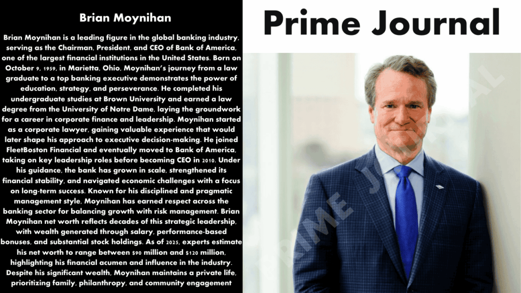 Brian Moynihan Net Worth