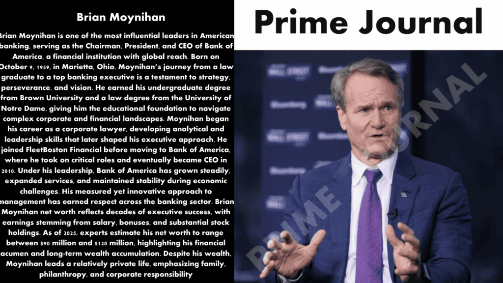 Brian Moynihan Net Worth