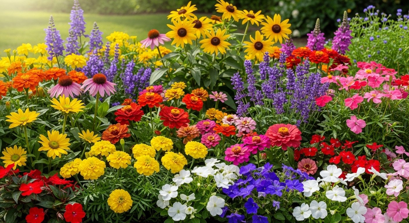 Low-Maintenance Flowers for Home Gardens