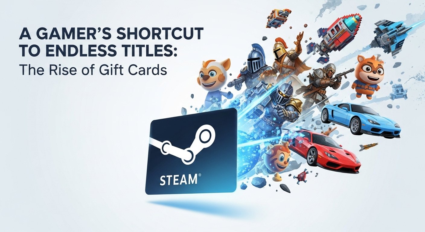 A Gamer’s Shortcut to Endless Titles: The Rise of Steam Gift Cards
