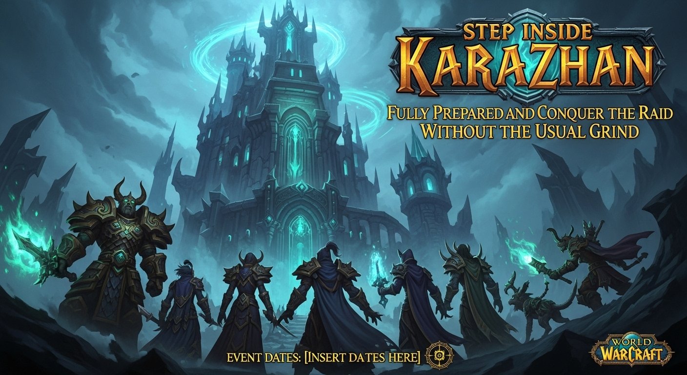 Step Inside Karazhan Fully Prepared and Conquer the Raid Without the Usual Grind