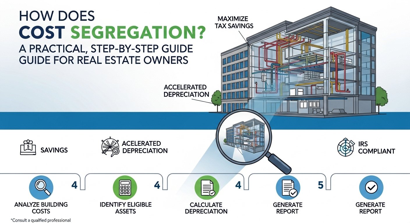 How Does Cost Segregation Work? A Practical, Step-by-Step Guide for Real Estate Owners