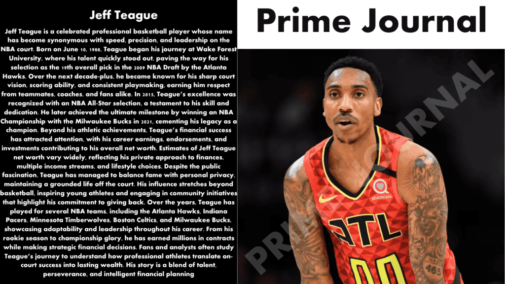 Jeff Teague Net Worth