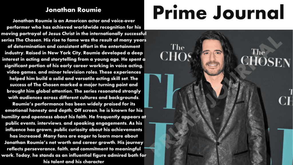 Jonathan Roumie Net Worth