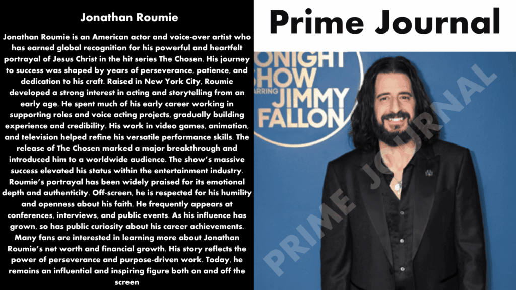 Jonathan Roumie Net Worth