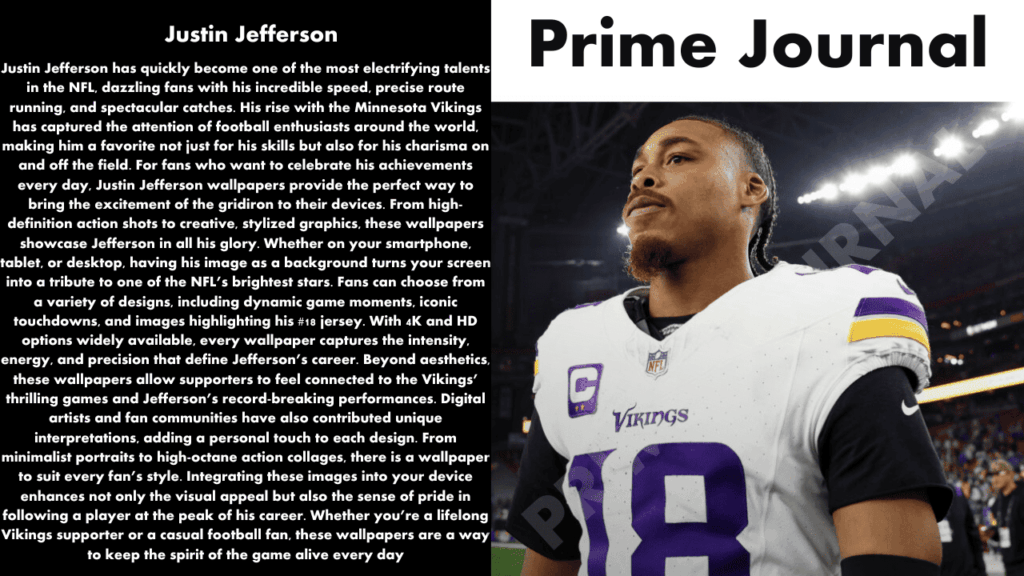 Justin Jefferson Wallpaper