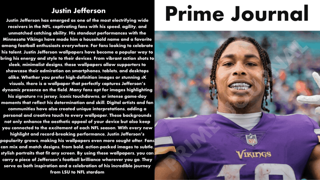 Justin Jefferson Wallpaper