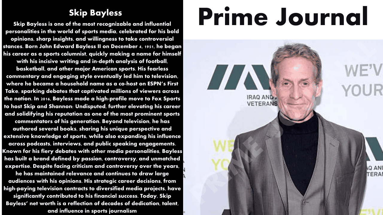 Skip Bayless Net Worth