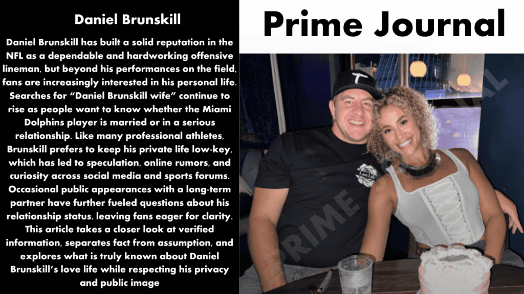 Daniel Brunskill Wife