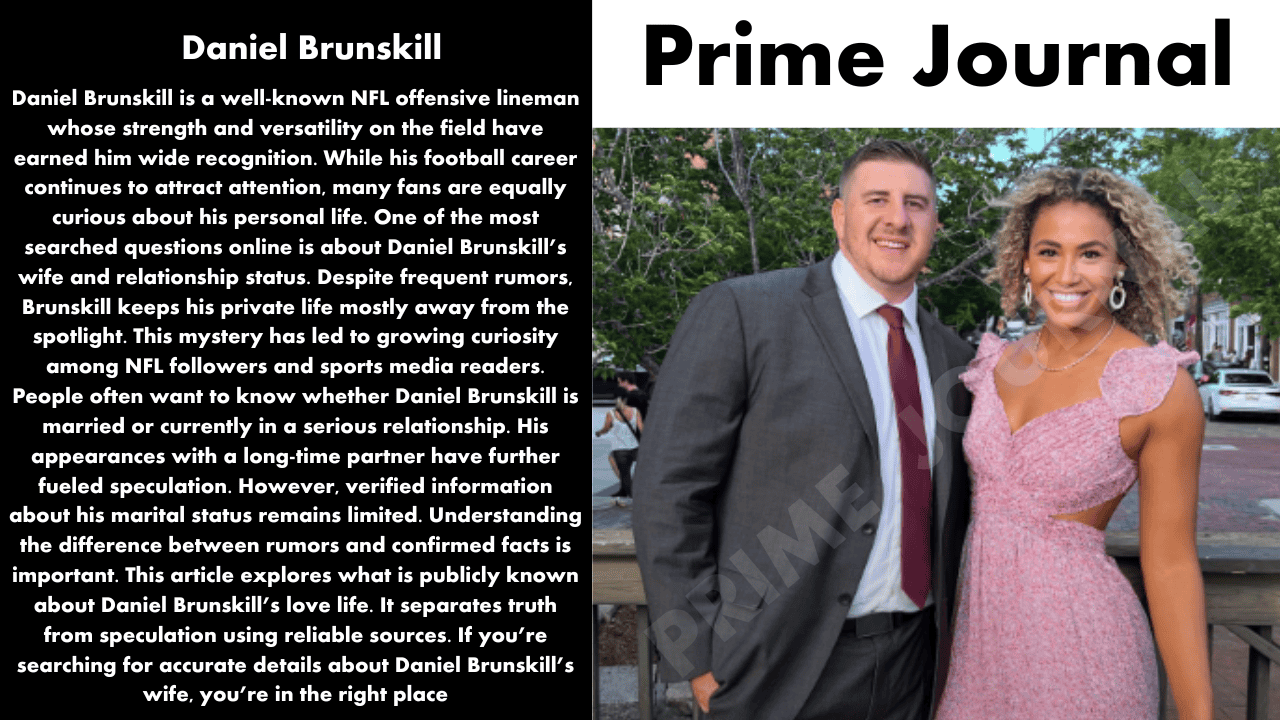 Daniel Brunskill Wife