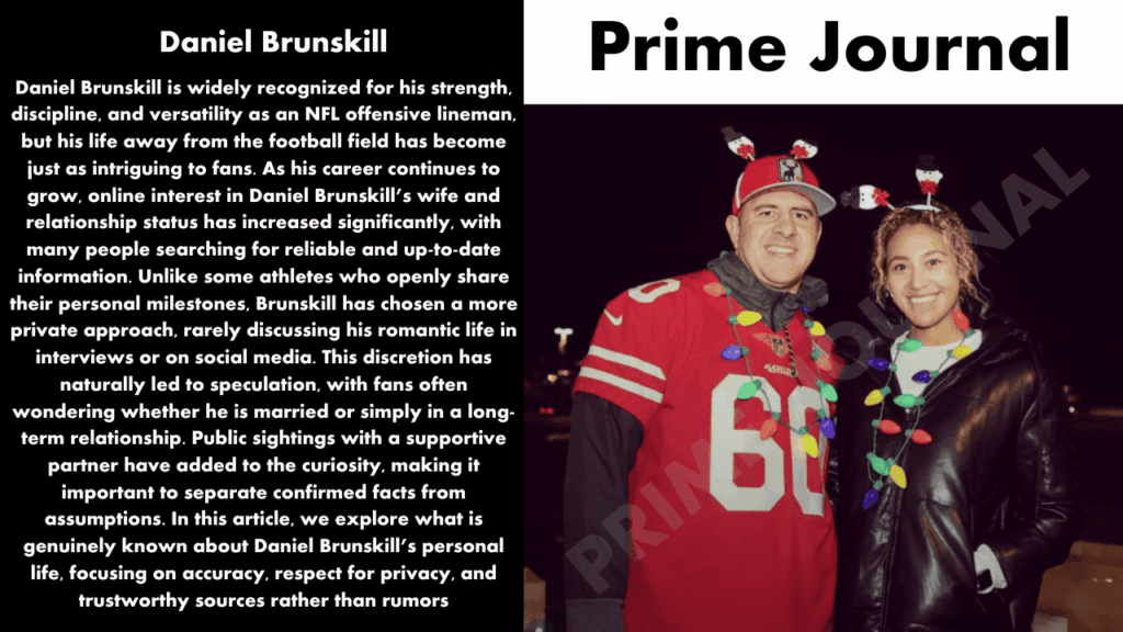 Daniel Brunskill Wife