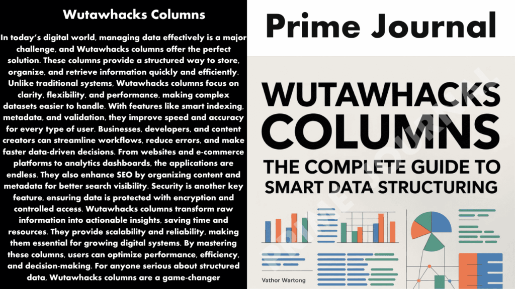 Wutawhacks Columns