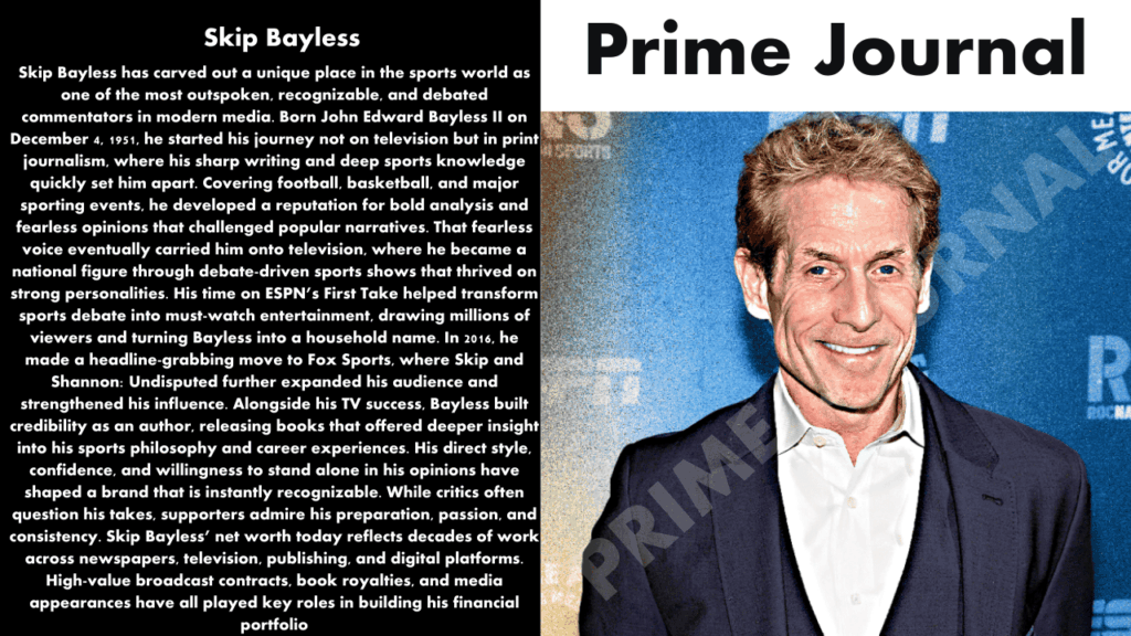 Skip Bayless Net Worth